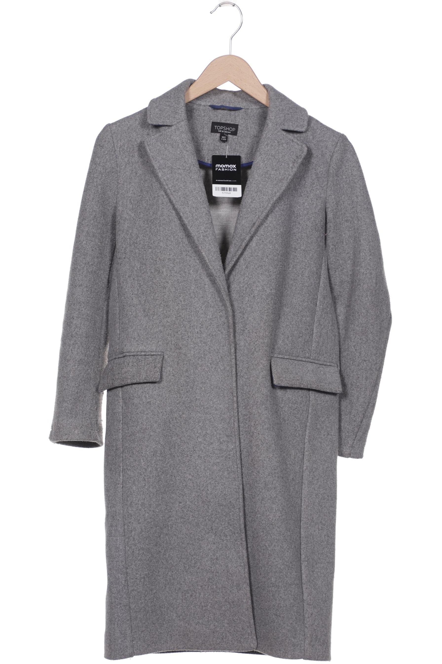 Topshop Damen Mantel, grau von Topshop