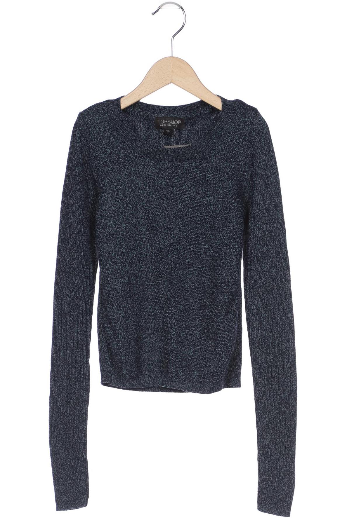 Topshop Damen Pullover, blau von Topshop