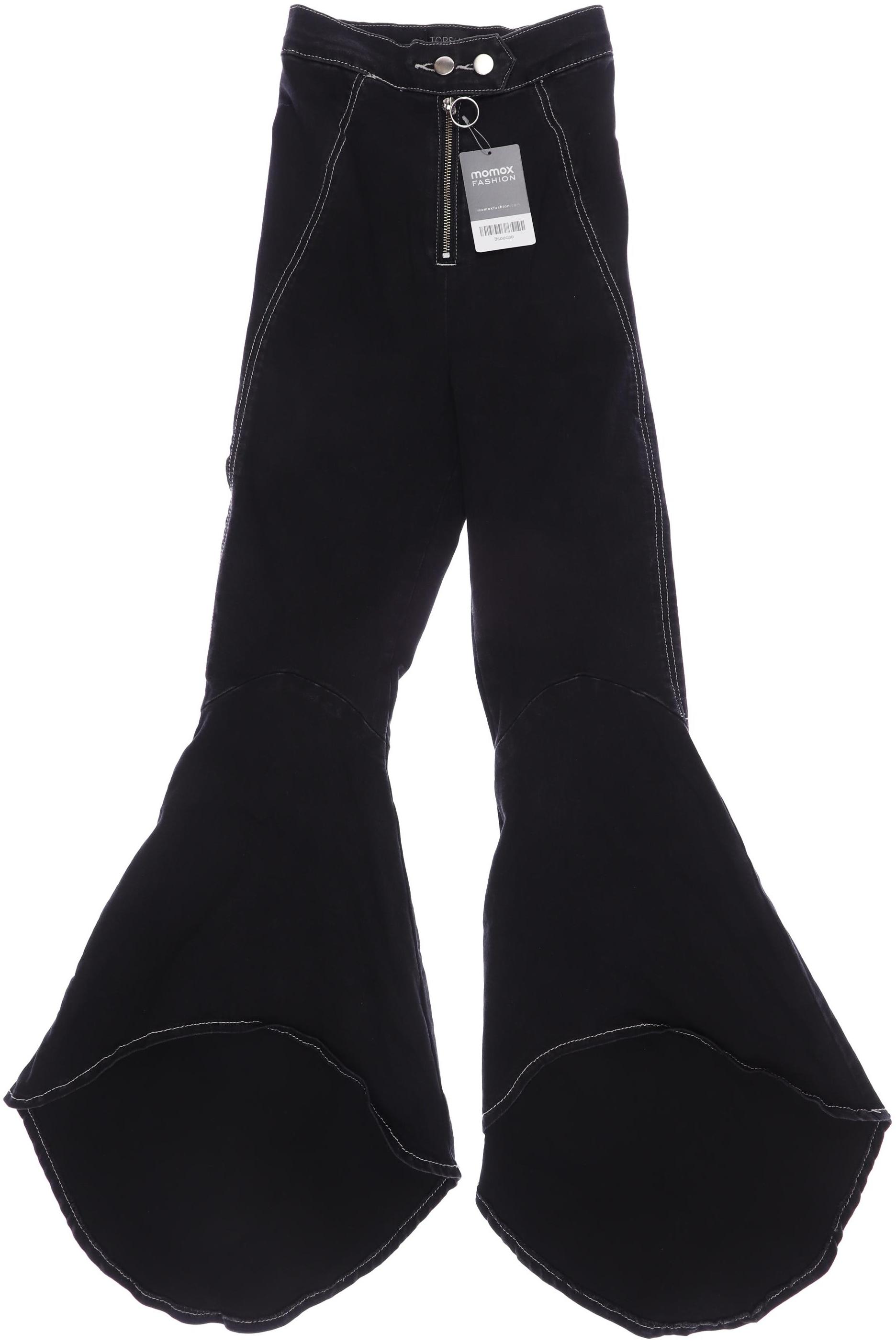 Topshop Damen Stoffhose, schwarz von Topshop