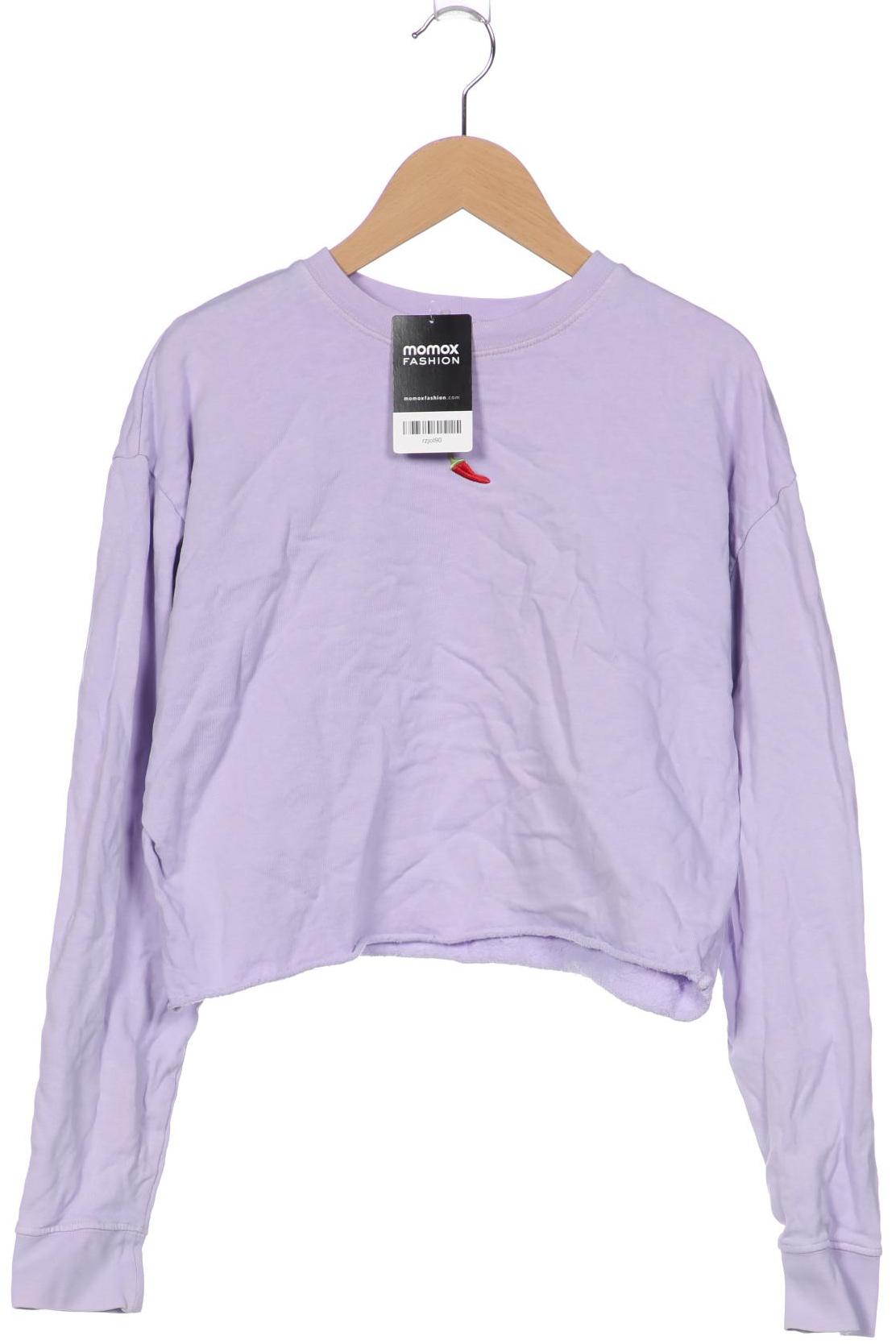 Topshop Damen Sweatshirt, flieder von Topshop