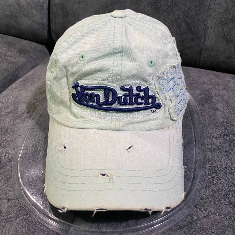 Von Dutch Eric Bostrom Distressed Design Trägermütze Und Mütze One Size von TopsohorStore