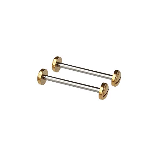 Uhrenschraubenrohr für Versace V-Race Uhrenarmband Connect Rod Gold von Topwatchparts