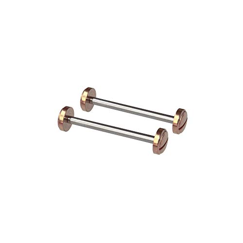 Topwatchparts Uhrenschraubenrohr für Versace V-Race Uhrenarmband Connect Rod Rose Gold von Topwatchparts