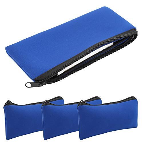 Topyond 3 Stück Neopren-Federmäppchen Zum Bergsteigen – Weiche Und Verschleißfeste Tasche Für Camping Und Outdoor-Aktivitäten(Blau) von Topyond