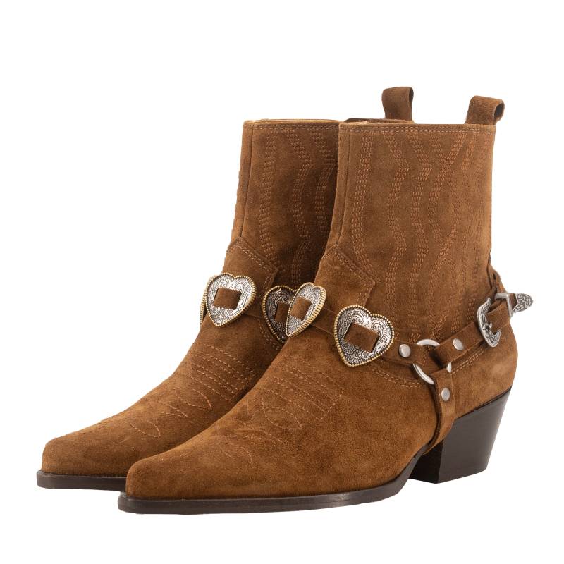 Toral | BLUES BROWN WESTERN BOOTIES | Women's Caramel Boots von Toral
