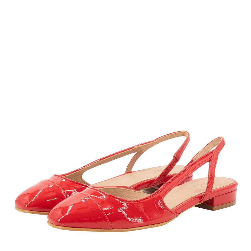 LUISA RED PATENT BALLERINAS - Red - 41 - Toral - Ballerinas von Toral