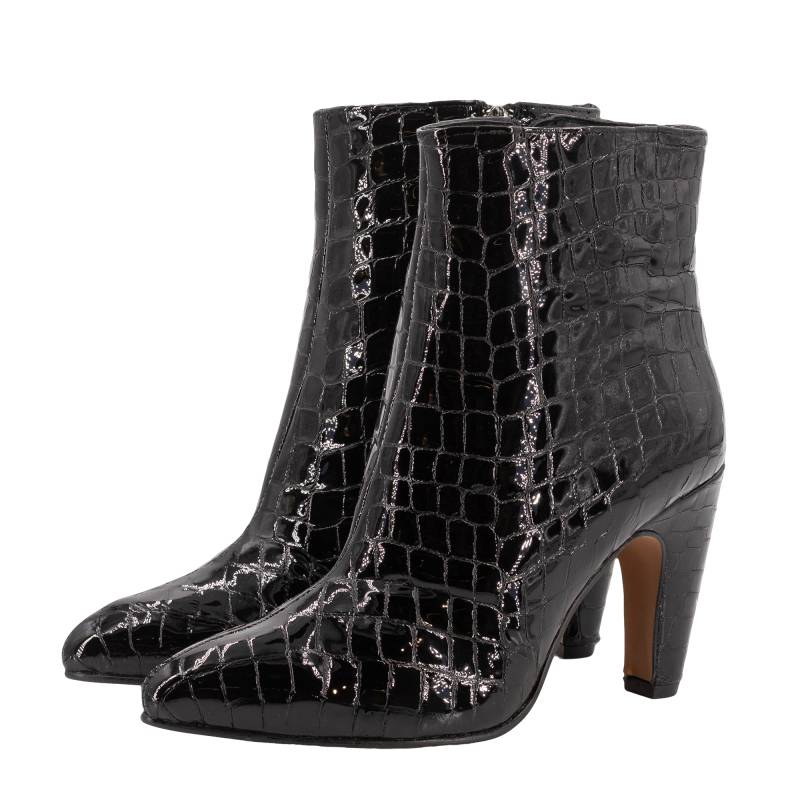 PYTON LEATHER BOOTIES - Black - 41 - Toral - Boots von Toral