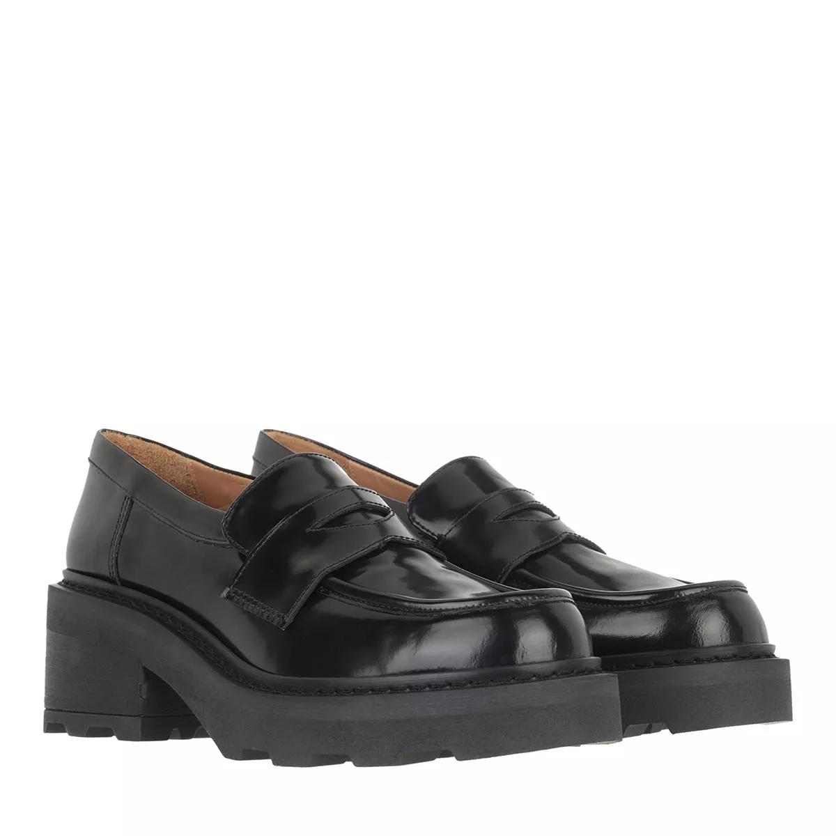 female Ballerinas schwarz Loafer 40 von Toral