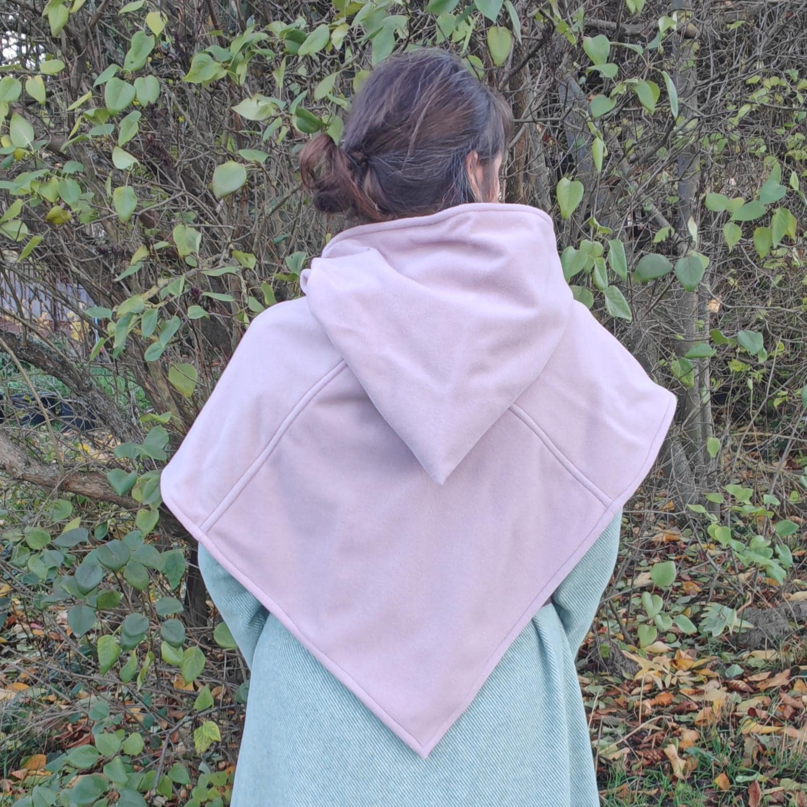 Gugel Für Wikinger Wolle Altrosa, Skjoldehamn Rosa Toraxacum, G-Ew-W-Ro von Toraxacum