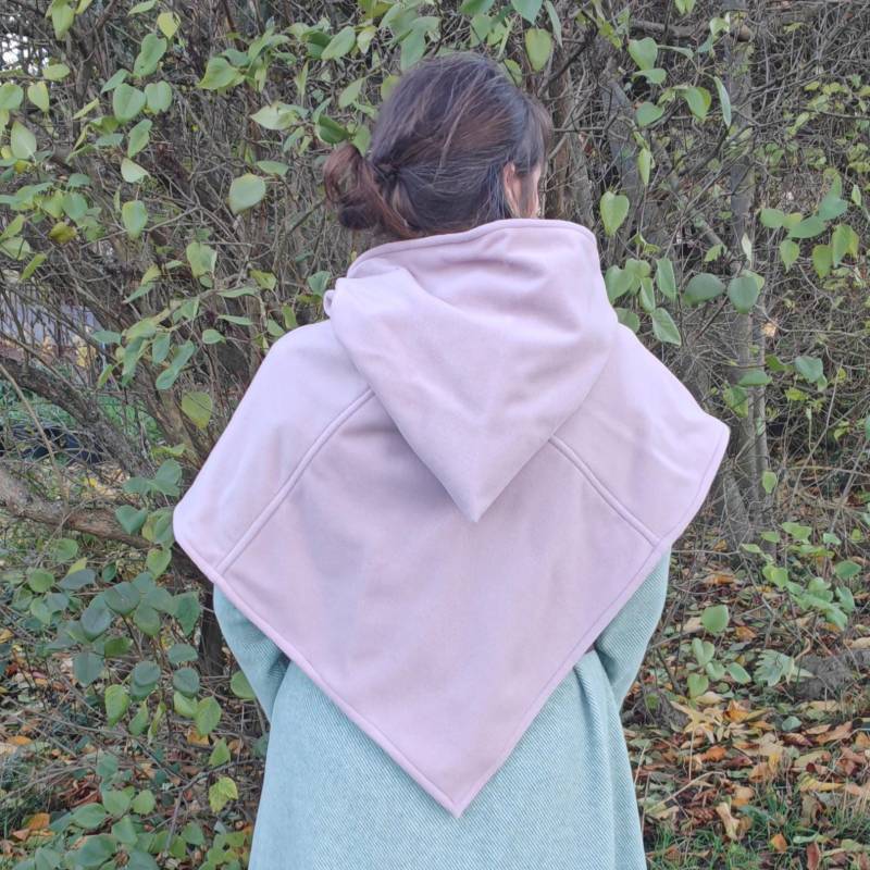 Gugel Für Wikinger Wolle Altrosa, Skjoldehamn Rosa Toraxacum, G-Ew-W-Ro von Toraxacum