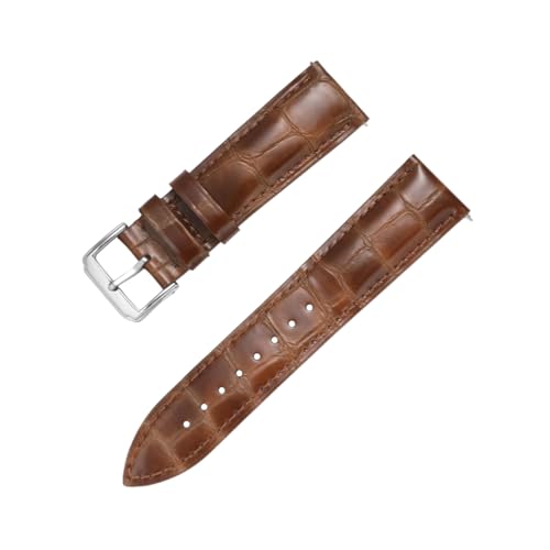 Torehueju 16–24mm Vintage-Schnellverschluss-Armband aus hautfreundlichem Rindsleder für mechanische Uhren, 18mm von Torehueju