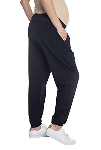 Torelle Maternity Wear Umstandshose Jogginghose Baumwolle, Joy Hose, dunkelblau, XL von Torelle Maternity Wear