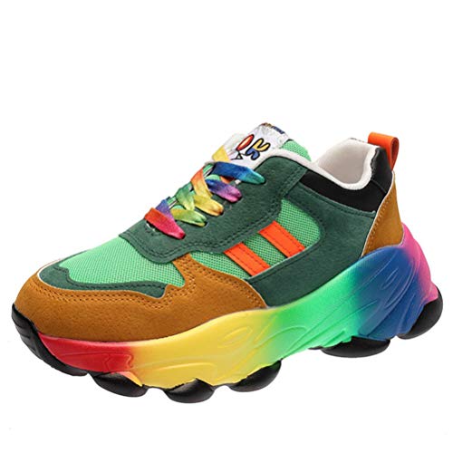 Clunky Sneakers Damen Plattform Frühling Herbst Casual Sportschuhe Outdoor Sportschuhe Mode Multicolor Wedges Trainer Schuhe Clunky Sneakers Damen Plattform Frühling Herbst Casual Sportschuhe Outdoor Sportschuhe Mode Multicolor Wedges Trainer Schuhe von Toride