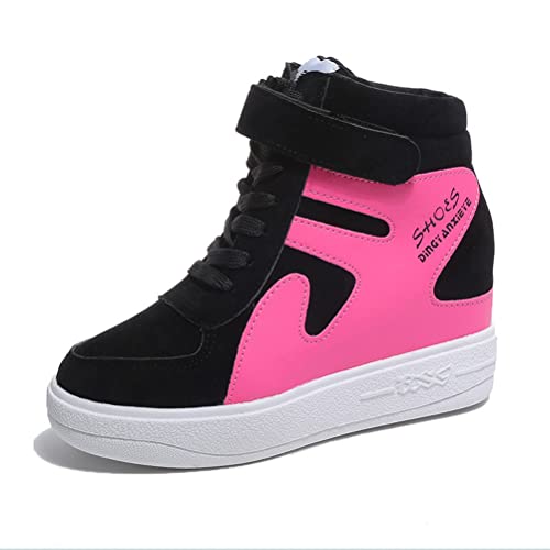 Hohe Sneakers für Damen Hidden Heel Trainer Frühling Herbst Bequeme Wanderschuhe Lässig Stilvolle Keilabsatz Sports Gym Schuhe Hohe Sneakers für Damen Hidden Heel Trainer Frühling Herbst Bequeme Wanderschuhe Lässig Stilvolle Keilabsatz Sports Gym Schuhe von Toride