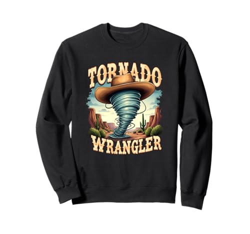 Tornado Wrangler Cowboy Wrangler Damen Herren Kinder Sweatshirt von Tornado Cowboy Wrangler Women Men Kid Tee