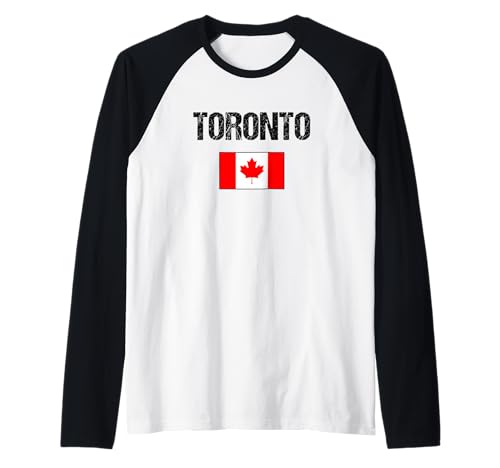 Herren Toronto Ontario Kanada Flagge Kanadische Raglan Herren Toronto Ontario Kanada Flagge Kanadische Raglan von Toronto Canadian Flag Tees