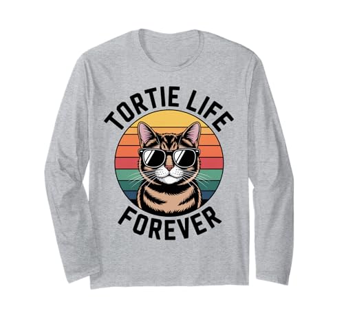 Tortie Life Katze Männer Frauen Kinder Geschenk Langarmshirt Tortie Life Katze Männer Frauen Kinder Geschenk Langarmshirt von Tortie Life Forever