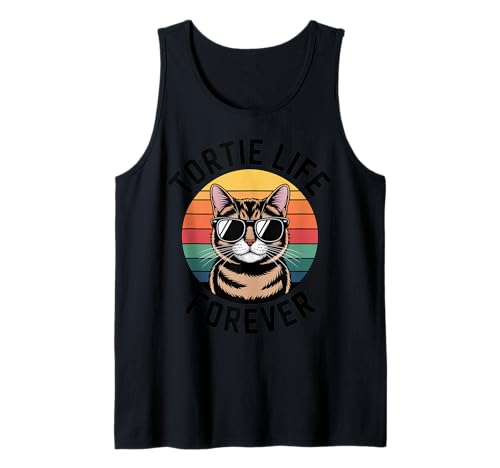 Tortie Life Katze Männer Frauen Kinder Geschenk Tank Top Tortie Life Katze Männer Frauen Kinder Geschenk Tank Top von Tortie Life Forever