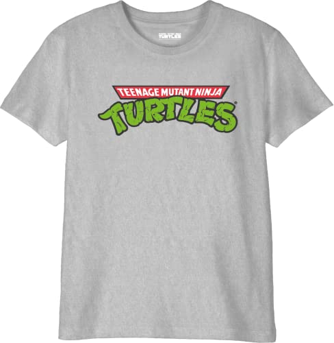 Tortues Ninja Jungen Botmntdts002 T-Shirt, Grau, 12 Jahre von Tortues Ninja