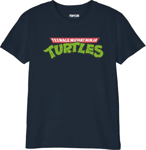 Tortues Ninja Jungen Botmntdts002 T-Shirt, Marineblau, 6 Jahre von Tortues Ninja