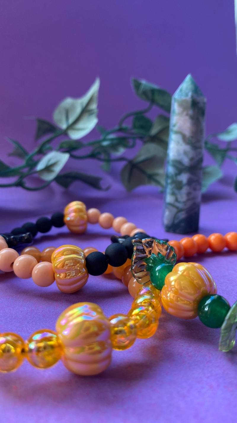Halloween Kürbis Armbänder Halloween Kürbis Armbänder von TorvyiDesign
