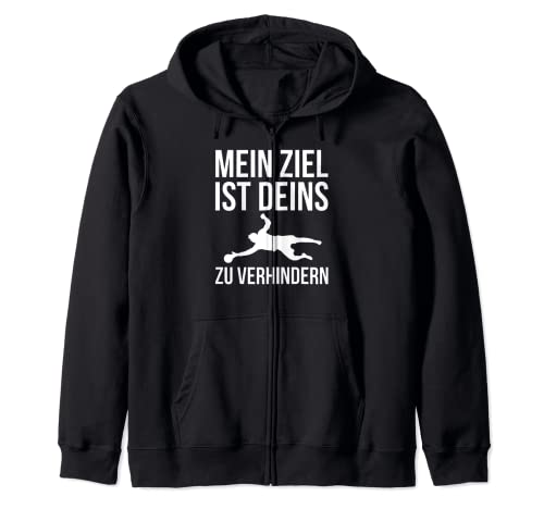 Goalie Kicker Frau Tormann Mama Soccer Mädchen Goalkeeper Kapuzenjacke Goalie Kicker Frau Tormann Mama Soccer Mädchen Goalkeeper Kapuzenjacke von Torwart Mann Keeper Jungs Fußball Spruch