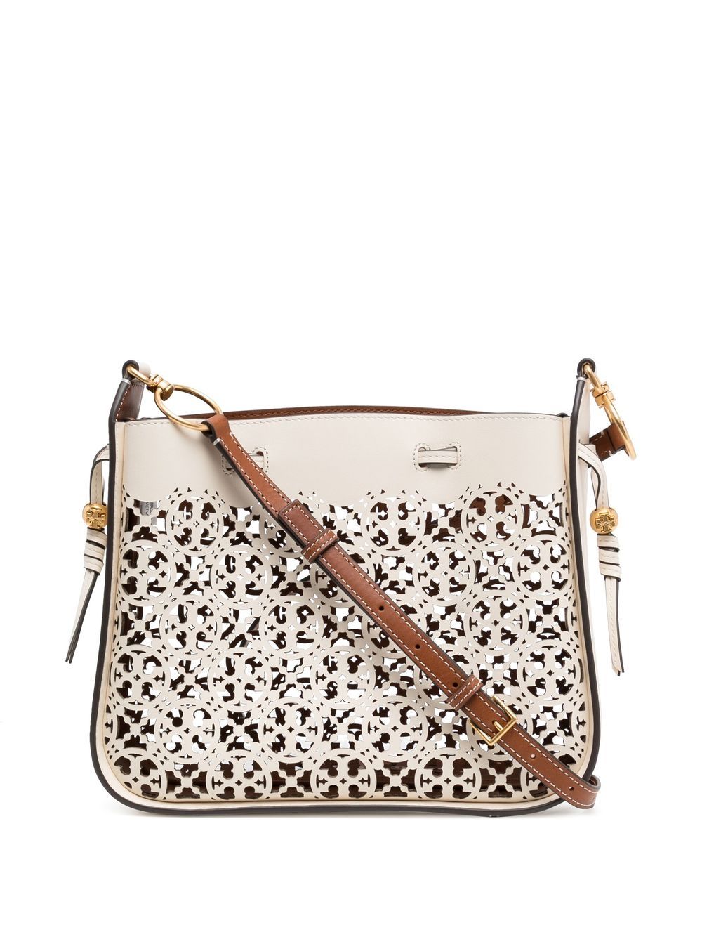 Tory Burch Bell Schultertasche - Braun von Tory Burch