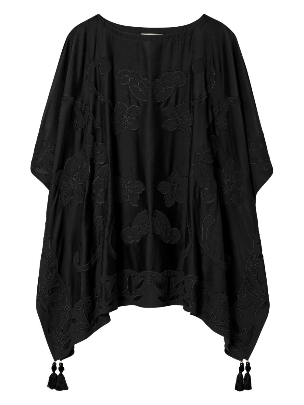 Tory Burch Bestickter Kaftan - Schwarz von Tory Burch