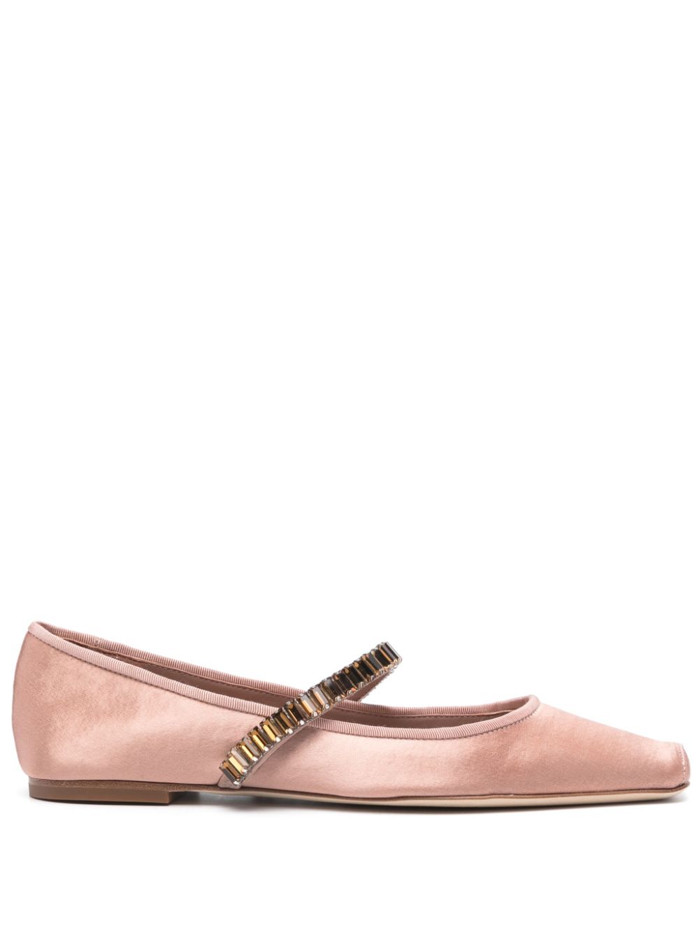 Tory Burch Crystal Ballet Ballerinas - Rosa von Tory Burch