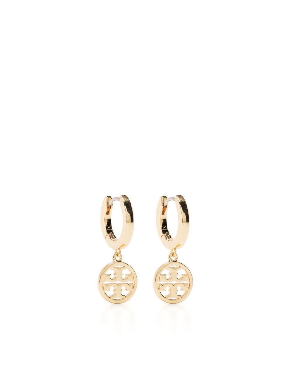 Tory Burch Double-T Ohrringe - Gold von Tory Burch