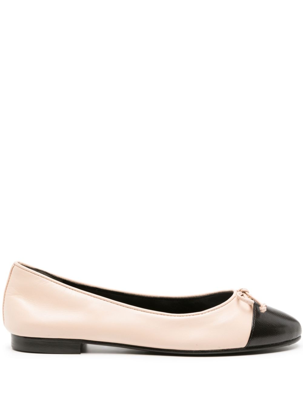 Tory Burch Double-T Ballerinas - Nude von Tory Burch