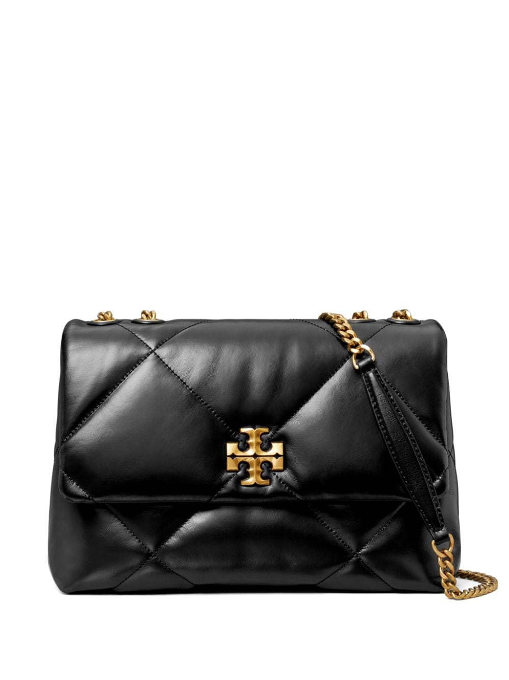 Tory Burch Gesteppte Kira Schultertasche - Schwarz von Tory Burch