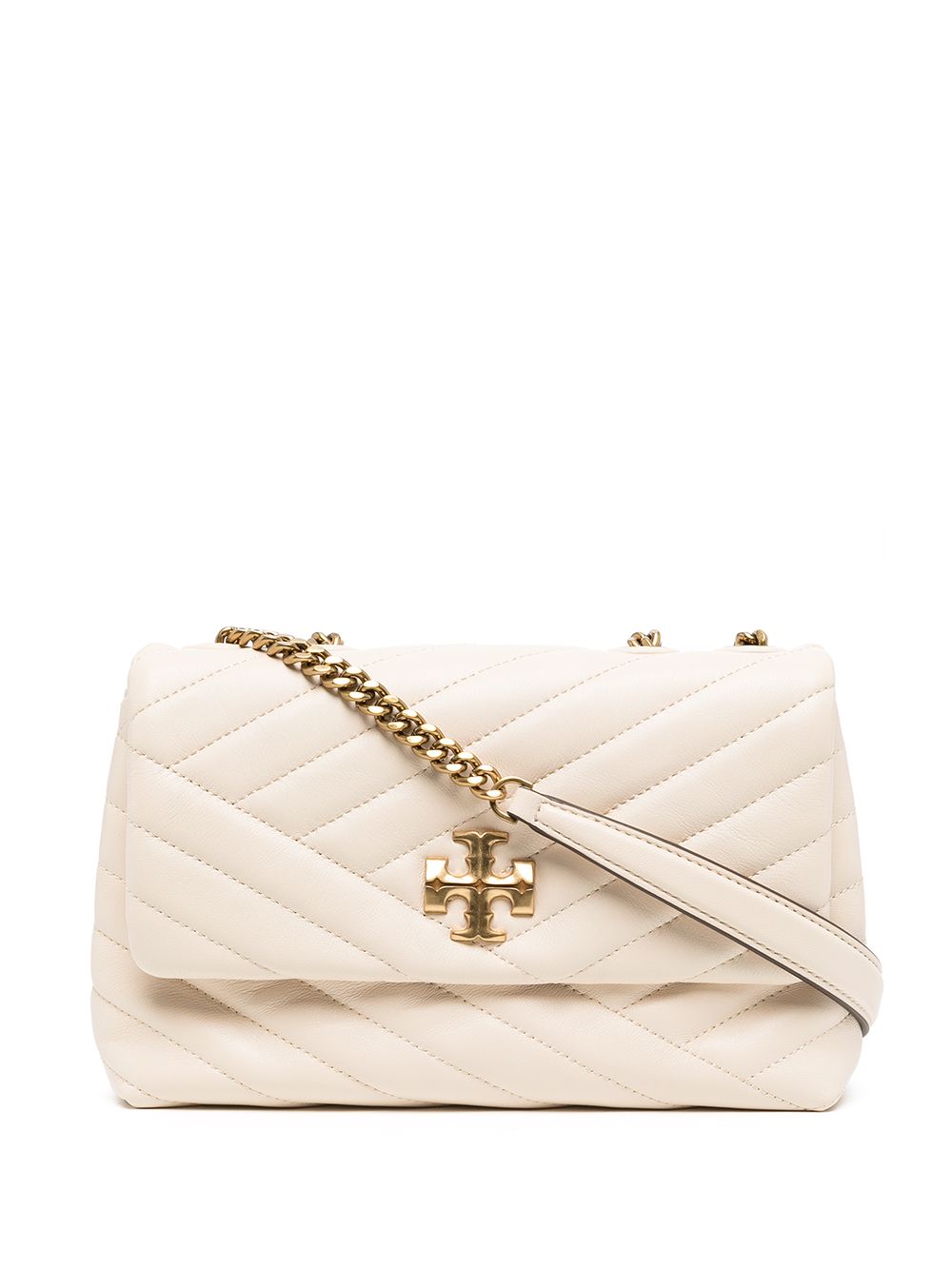 Tory Burch Kira Schultertasche - Nude von Tory Burch