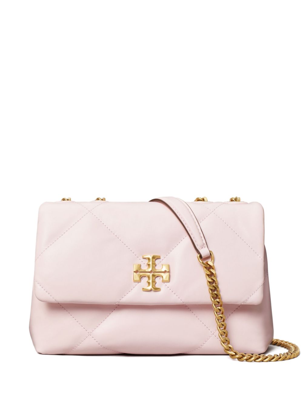 Tory Burch Kleine Kira Schultertasche mit Steppung - Rosa von Tory Burch