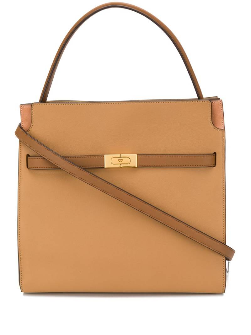 Tory Burch 'Lee Radziwill' Handtasche - Nude von Tory Burch