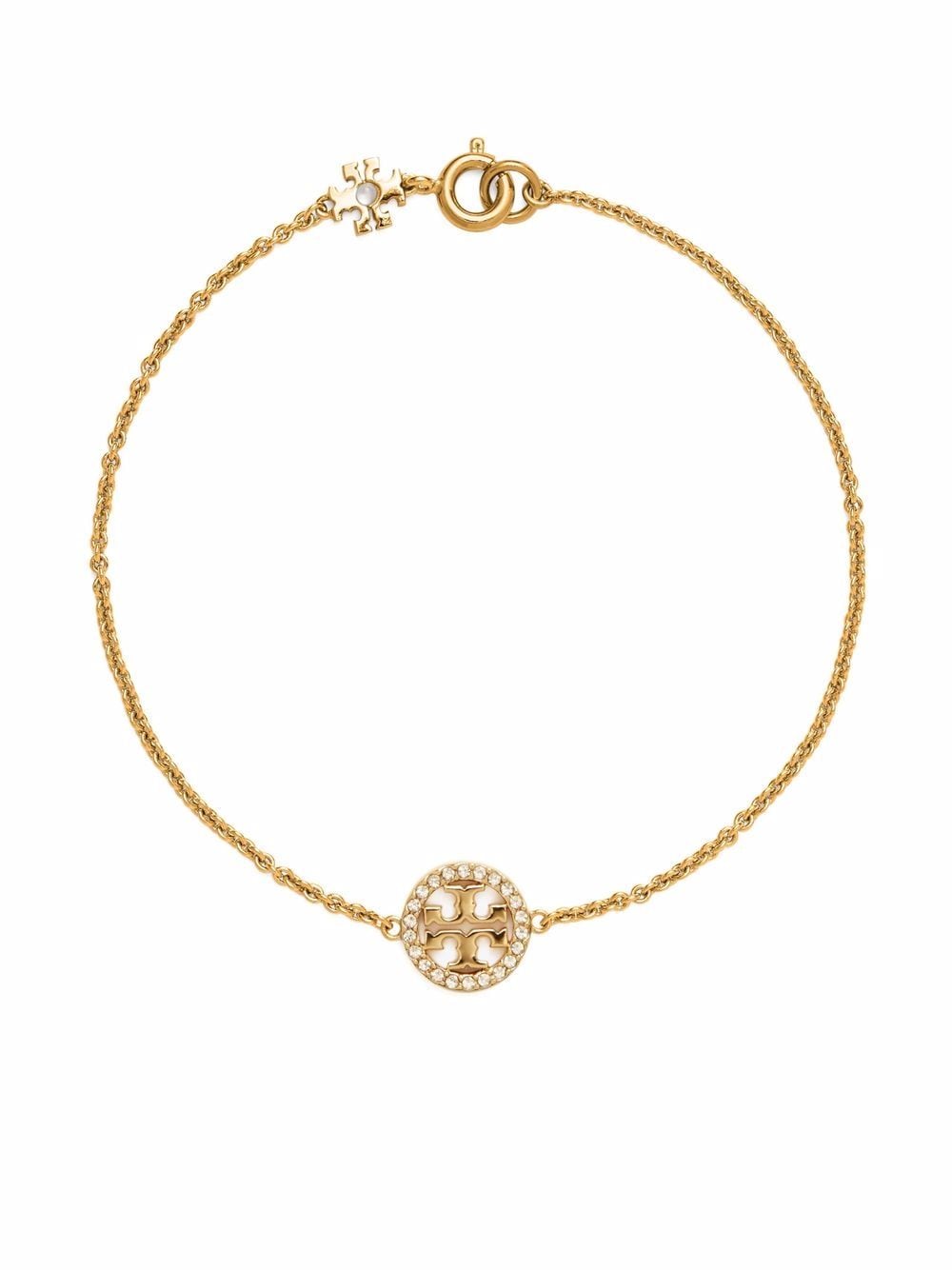 Tory Burch Miller Armband mit Cut-Out-Logo - Gold von Tory Burch