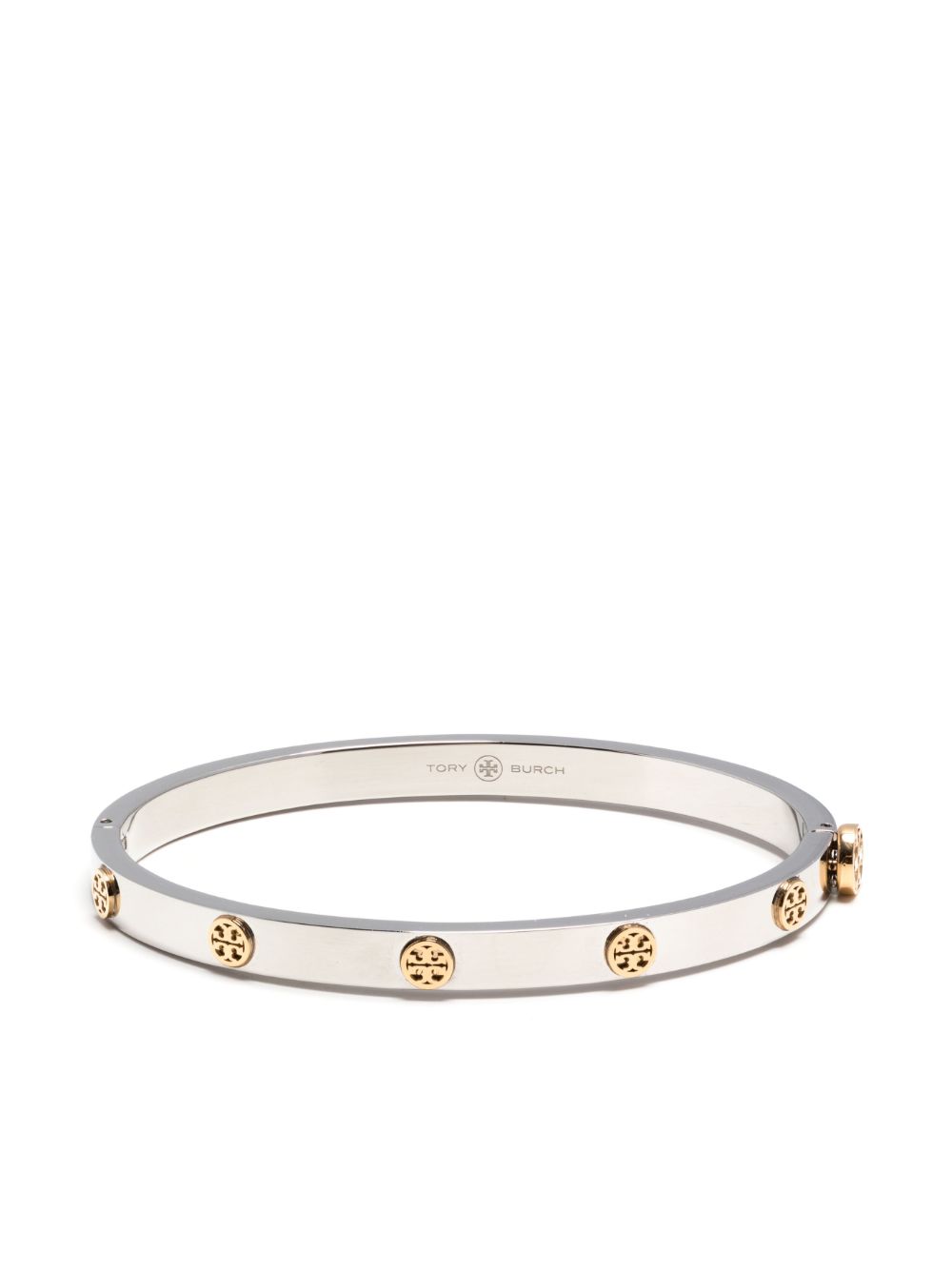 Tory Burch Miller Armreif 5mm - Silber von Tory Burch