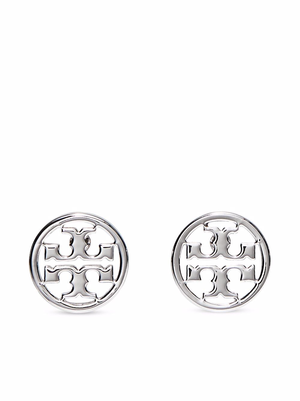 Tory Burch Miller Ohrstecker - Silber von Tory Burch