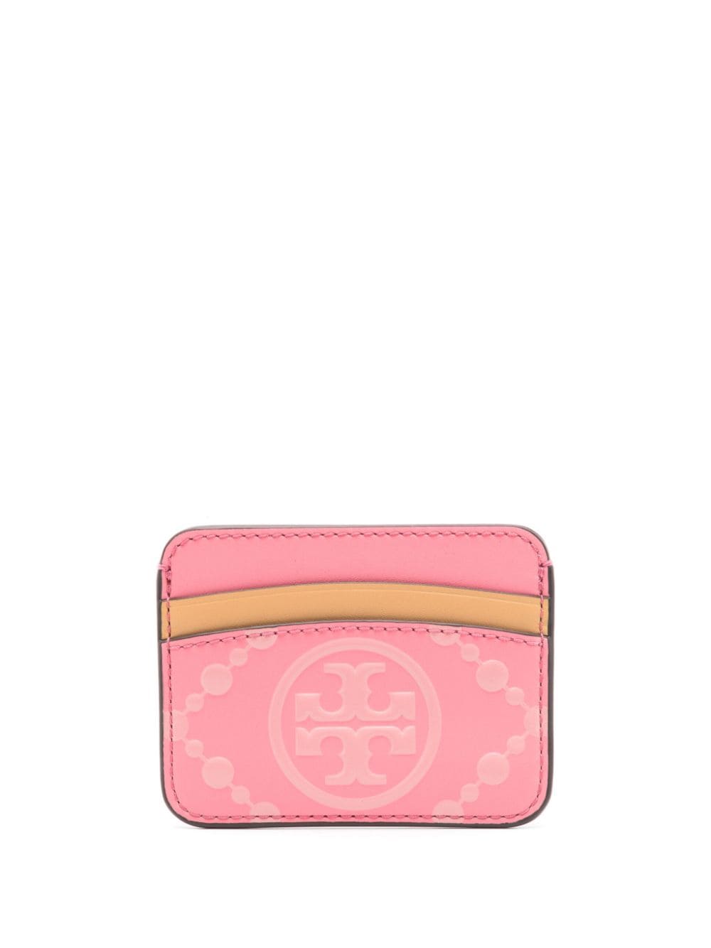 Tory Burch Monogram Kartenetui - Rosa von Tory Burch