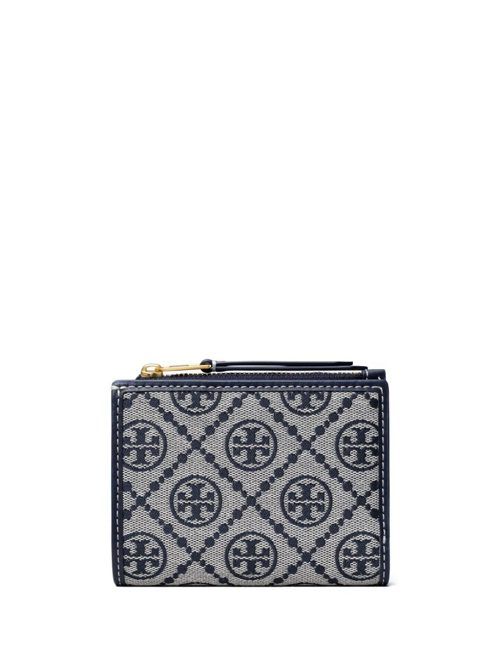 Tory Burch Monogram Portemonnaie - Blau von Tory Burch