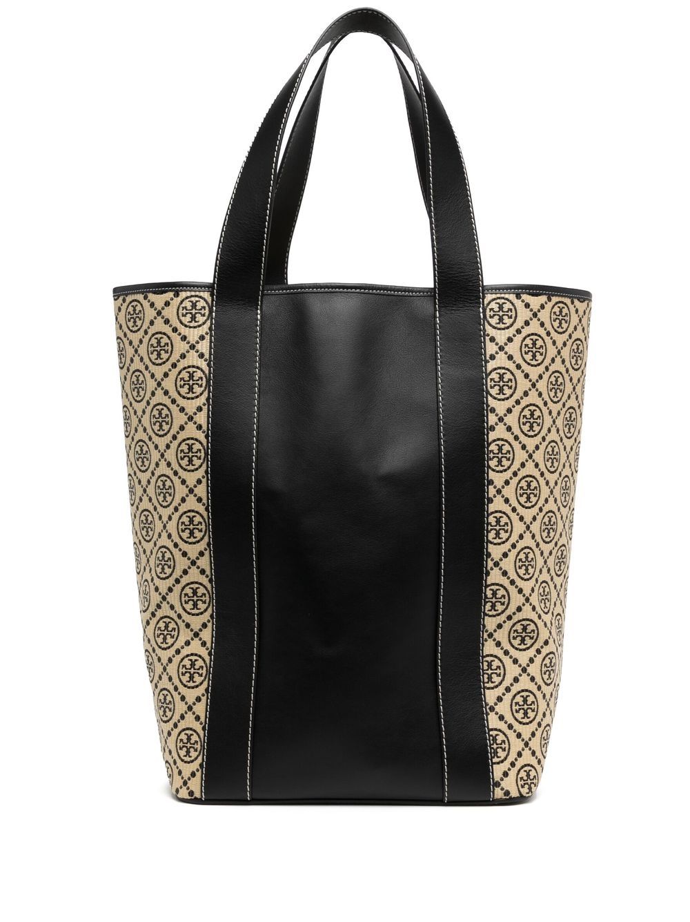 Tory Burch Oversized-Shopper mit Monogramm - Braun von Tory Burch