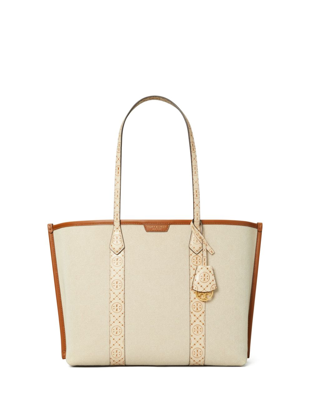 Tory Burch Perry Shopper aus Canvas - Nude von Tory Burch