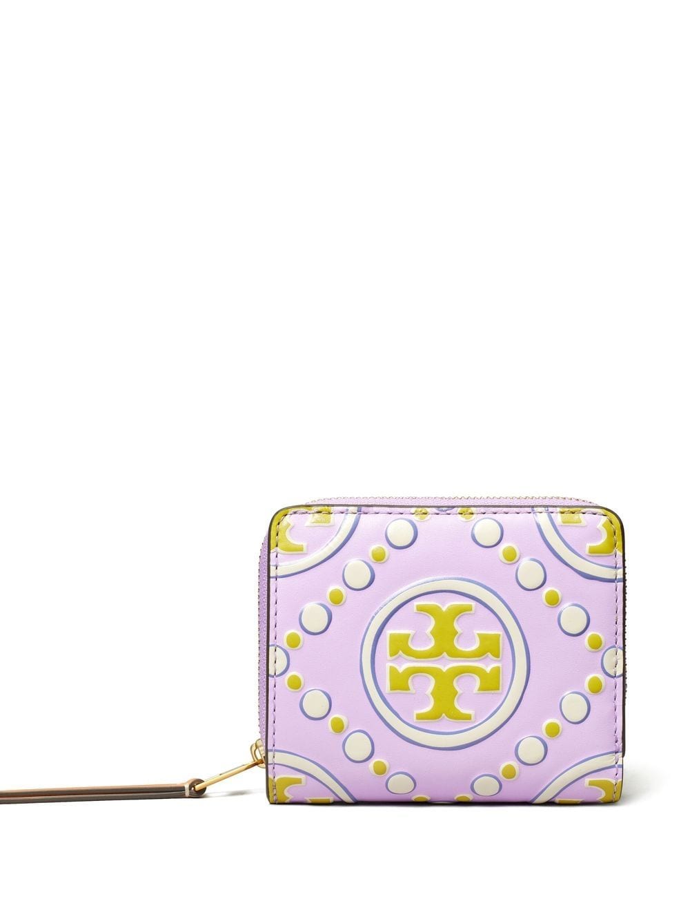 Tory Burch Portemonnaie mit Monogramm - Violett von Tory Burch