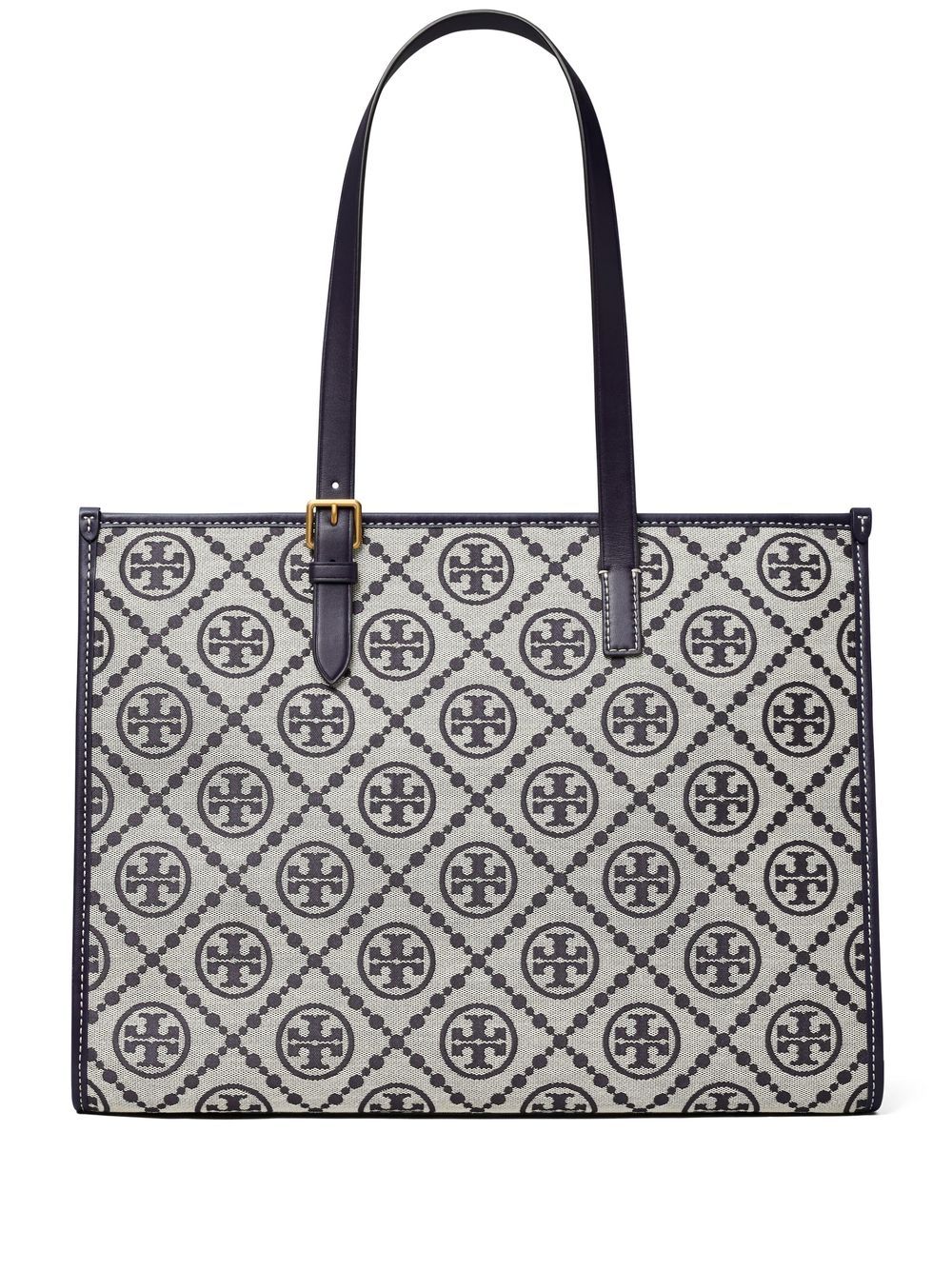 Tory Burch Shopper mit Monogramm - Grau von Tory Burch