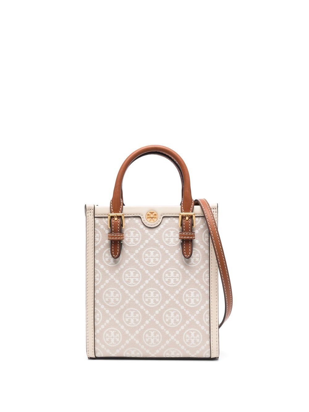 Tory Burch Shopper mit Monogrammmuster - Weiß von Tory Burch