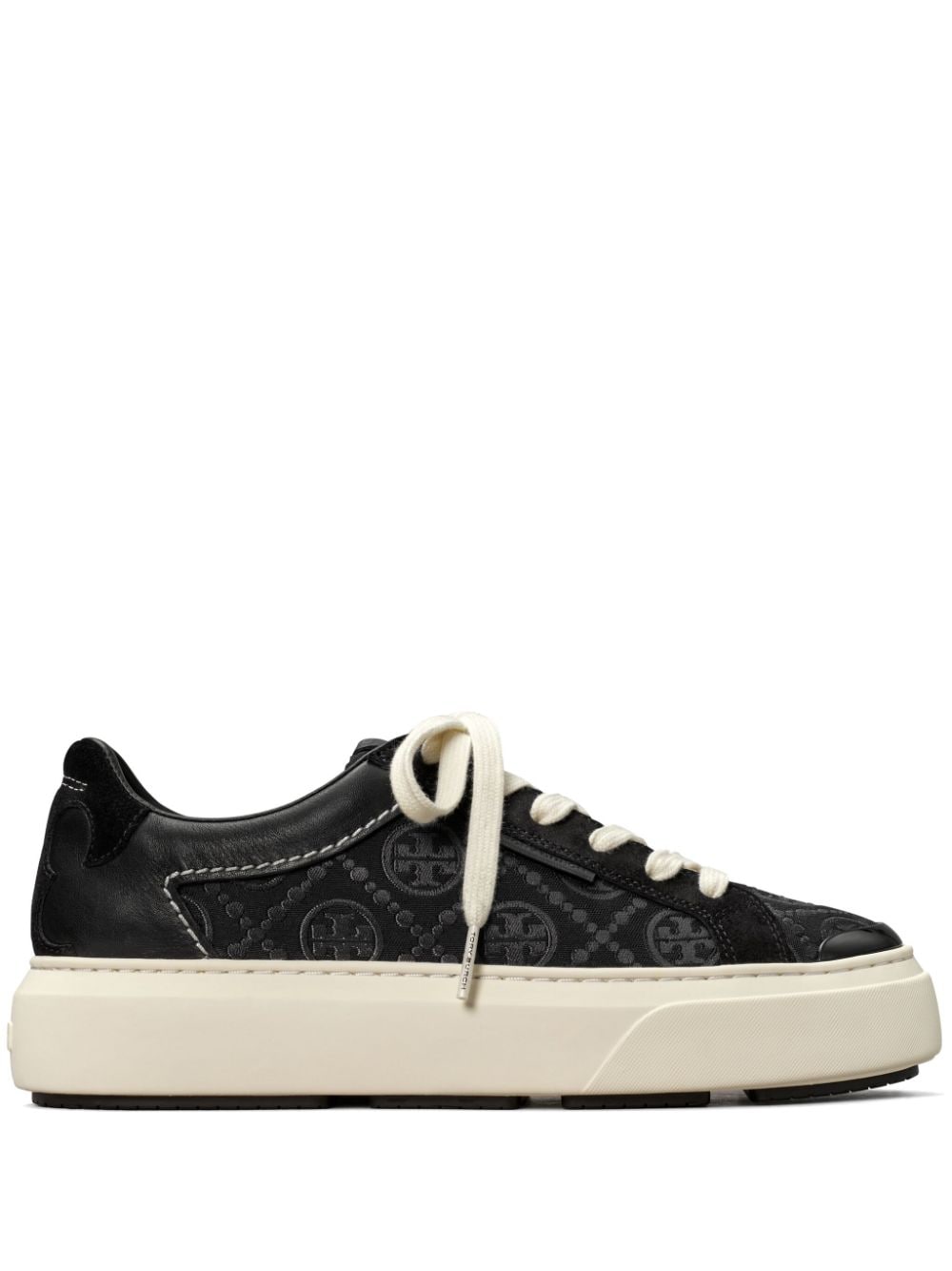 Tory Burch T Monogram Ladybug Sneakers - Schwarz von Tory Burch