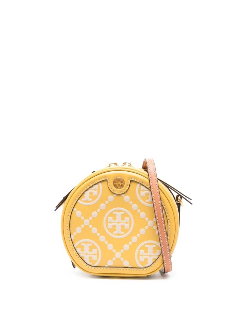 Tory Burch Umhängetasche mit T-Monogramm - Gelb von Tory Burch