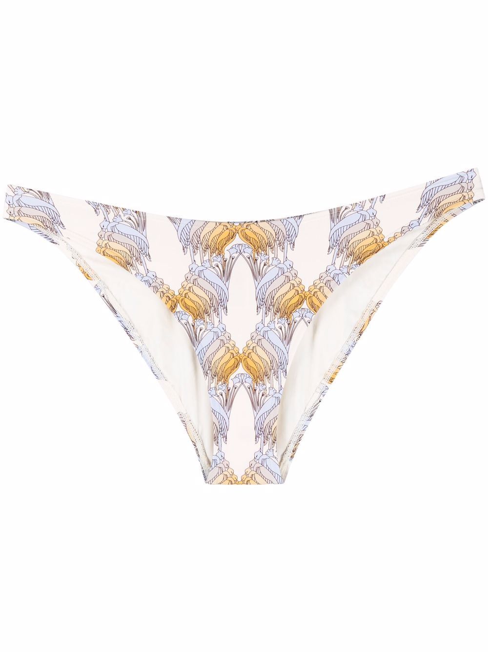 Tory Burch Bikinihöschen mit abstraktem Print - Nude von Tory Burch