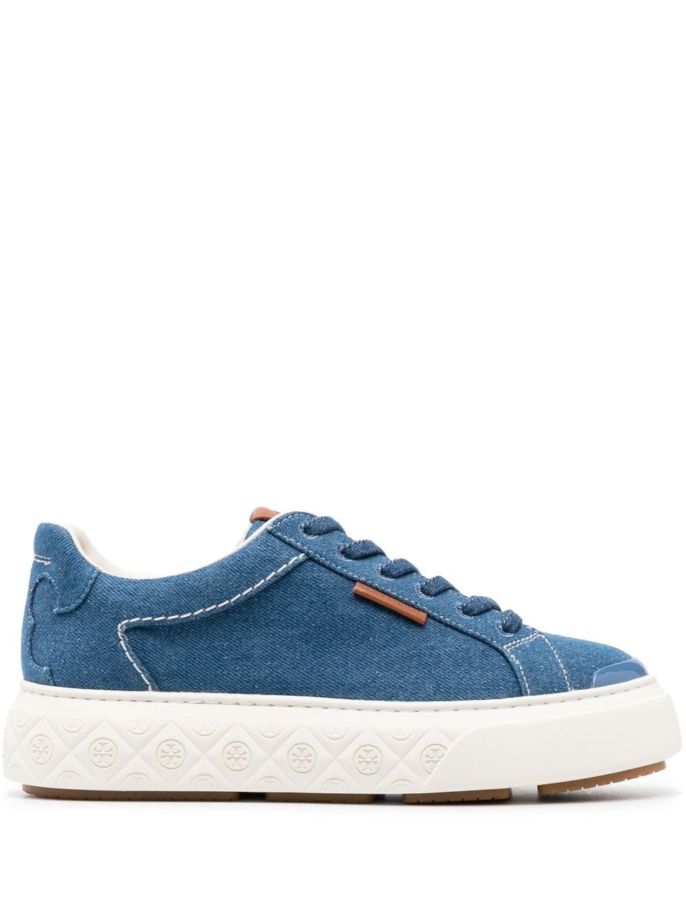 Tory Burch Sneakers mit Schnürung - Blau von Tory Burch