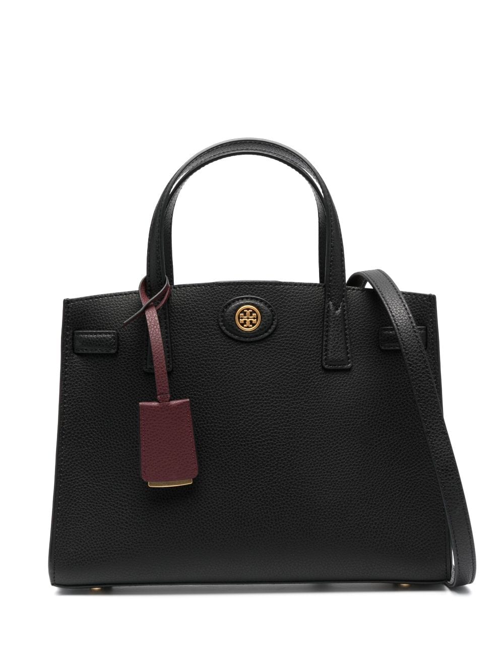 Tory Burch Shopper mit Logo-Patch - Schwarz von Tory Burch